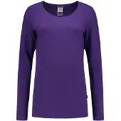 Tricorp 101010PurpleXL T-Shirt Lange Mouw Dames (XL)