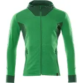 Mascot Accelerate 18584 Full Zip Sweatshirt Vert S Homme