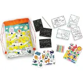 SES Creative Sac de voyage et activités - - Rempli de jeux et d'activités pour les voyages.