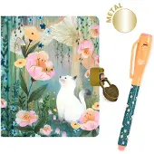 Djeco Agenda av. Serrure et stylo magique - Kendra Binney - Chat - - UneTaille - Agenda