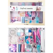 Creativ Company Set de bricolage Bonbons, matériel de bricolage en pastel à partir de 4 ans