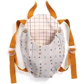 Djeco Jouets pour poupées - Porte-bébé - Bleu - - UneTaille - Accessoires de Poupée