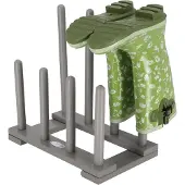 Esschert Design Support à bottes Gris CF48G