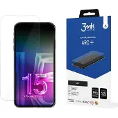 3mk Protection film protecteur ARC+ pour iPhone 15 Pro Max 6,7" (1 pcs, Apple iPhone 15 Pro Max), Téléphone portable : film de protection, Transparent