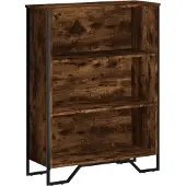 vidaXL Bibliothèque chêne fumé 80x31x106 cm bois d'ingénierie