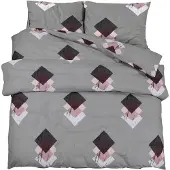 vidaXL Ensemble de literie Gris 260x220 cm Coton