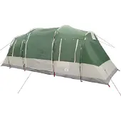 vidaXL Tente familiale tunnel 6 personnes Vert Etanche