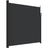 vidaXL Store latéral extensible noir 200x300 cm