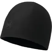 Buff Microfiber & Polar Beanie Noir