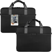 Uniq torba Stockholm laptop sleeve 16 czarnymidnight black (16"), Sac pour notebook, Noir
