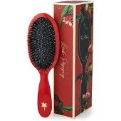 Fan Palm Hair Brush Red Poppy Medium