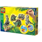 SES Creative Casting And Painting Dinosaurs Jaune