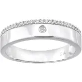 Diamant L'Eternel Bague argent