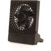 Kikkerland Ventilateur de bureau rechargeable