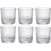 Bormioli Rocco Confection 6 verres America' 20s, Verres, Transparent