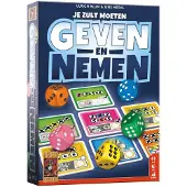 999 Games jeu de dés donner et prendre 18 x 13 cm carton bleu