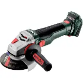 Metabo WB 18 LTX BL 15-125 Quick Meuleuse d'angle sans fil 18 V 125 mm brushless + metaBOX (601730840) - sans batterie, sans chargeur