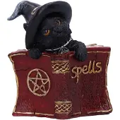 Autre Nemesis Now - Figurine De Collection Le Grimoire Rouge De Kitty 8.2cm