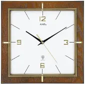 AMS Horloge murale radio, mouvement radio, 29x29x5cm, 5834