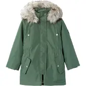 Name it Veste fonctionnelle 'NKFMilla' greige / olive