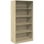 vidaXL Armoire Chêne Sonoma 100x50x200 cm Bois composite