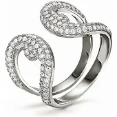 Folli Follie 3r15s059c-56 Ring Argenté 56 Femme