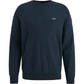 PME Legend Classic Fit Pull-over Col rondbleu, Unicolore