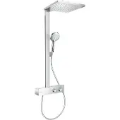 Hansgrohe Raindance E Showerpipe 300 1jet mit ShowerTablet 350, Chrom