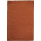 Ferm Living Stille Tapis Touffeté Rectangle Red Brown | 160 x 250 cm
