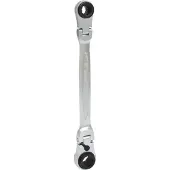 Ks Tools 503.4745 Jeu de clés mixtes à cliquet articulées Gear plus