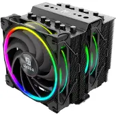 Akasa SOHO H7 Processeur Refroidisseur d'air 12 cm Noir 1 pièce(s)