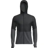 Icebreaker Merino 200 Realfleece Descender Full Zip Sweatshirt Noir S Homme