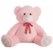 Creaciones Llopis Ours en peluche Evy rose 85 cm