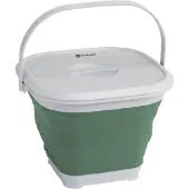 Outwell Collapsible Square Bucket&lid Clair
