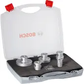 Bosch Coffret 5 scie trépans Diamant DrySpeed - 2608576669