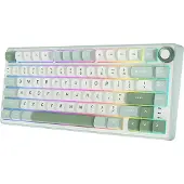 Royal R75 Sky Cyan Gaming Keyboard K silver switch