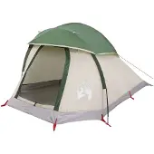 vidaXL Tente de camping dôme 1 personne Vert Étanche