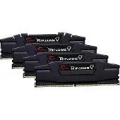 G.Skill Ripjaws V - DDR4 - 64 GB: 4 x 16 GB - DIMM 288-PIN - 3200 MHz / PC4-25600 - CL16 - 1.35 V - ungepuffert - non-ECC - Classic Black (F4-3200C16Q-64GVK)
