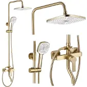REA Kit De Douche Argus Gold Brush