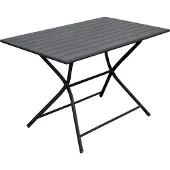 Vita Table De Jardin En Aluminium 4 Personnes Globe