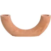 Rustik Lys - Bougeoir en béton « Elin » (terracotta)