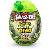 Smashers Mega Jurassic Light Up Dino 74108 Figure Vert Enfants