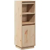 vidaXL Highboard 37x34x110 cm Pin massif