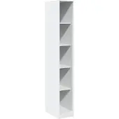 vidaXL Armoire blanche 30x50x200 cm Bois composite