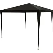 Lifetime Garden Garden Pavillon 3x3M - Tente de réception - Tonnelle de jardin - Anthracite
