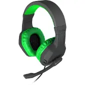 Genesis Argon 200 Headset Wired Head-band Gaming Noir, Vert