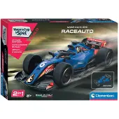 Clementoni Science et Spel - Kit de construction 2 en 1 « Voiture de course ou kart »