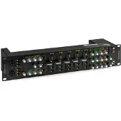 Power Dynamics PDZM800 Installatiemixer MET 3 Zonen (Mélangeur de ligne), Table de mixage, Noir