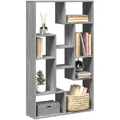 vidaXL Bibliothèque sonoma gris 72x20x120 cm bois d'ingénierie