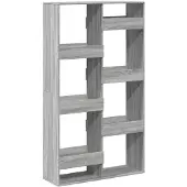 vidaXL Cloison de séparation sonoma gris 100x33x175 cm bois ingénierie